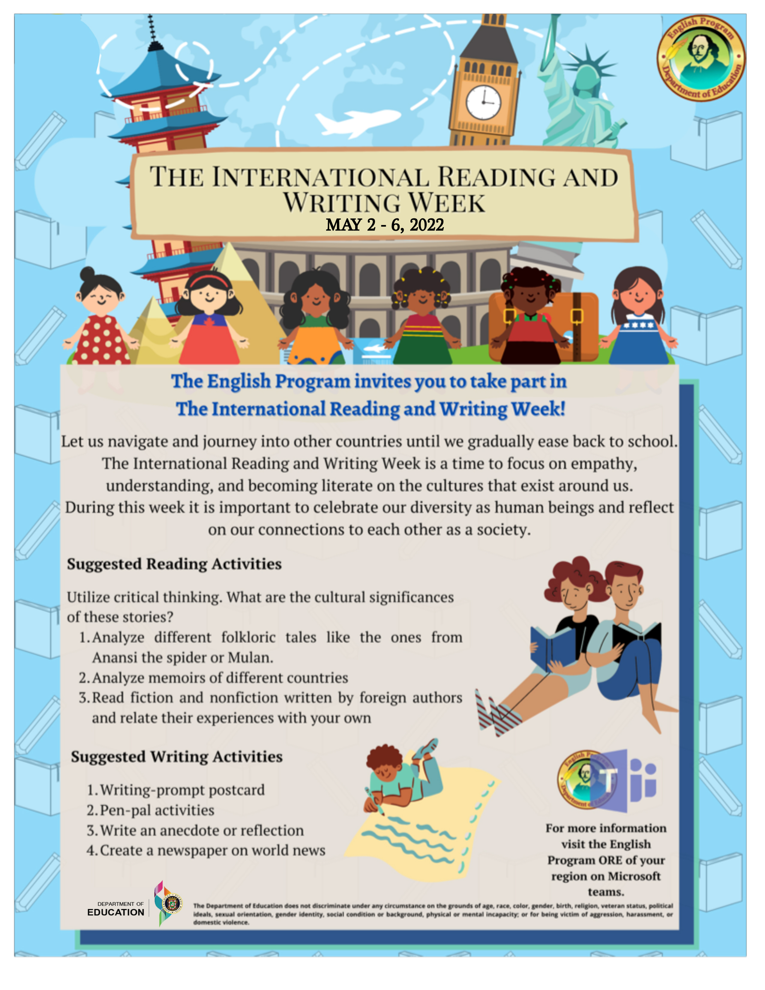 The International Reading and Writing Week